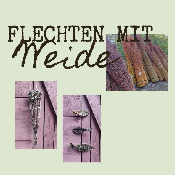 Flechten mit Weide Workshop für Kinder