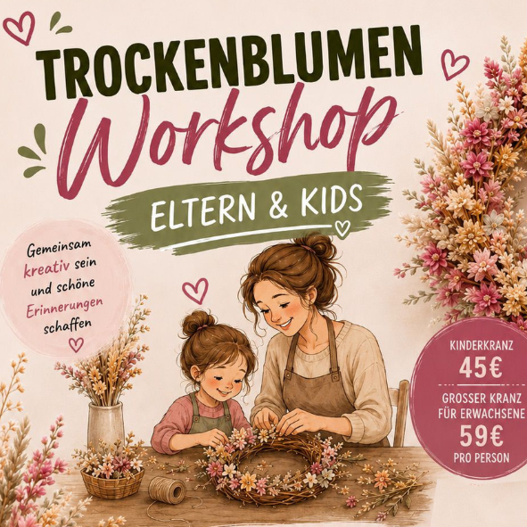 Trockenblumen Workshop