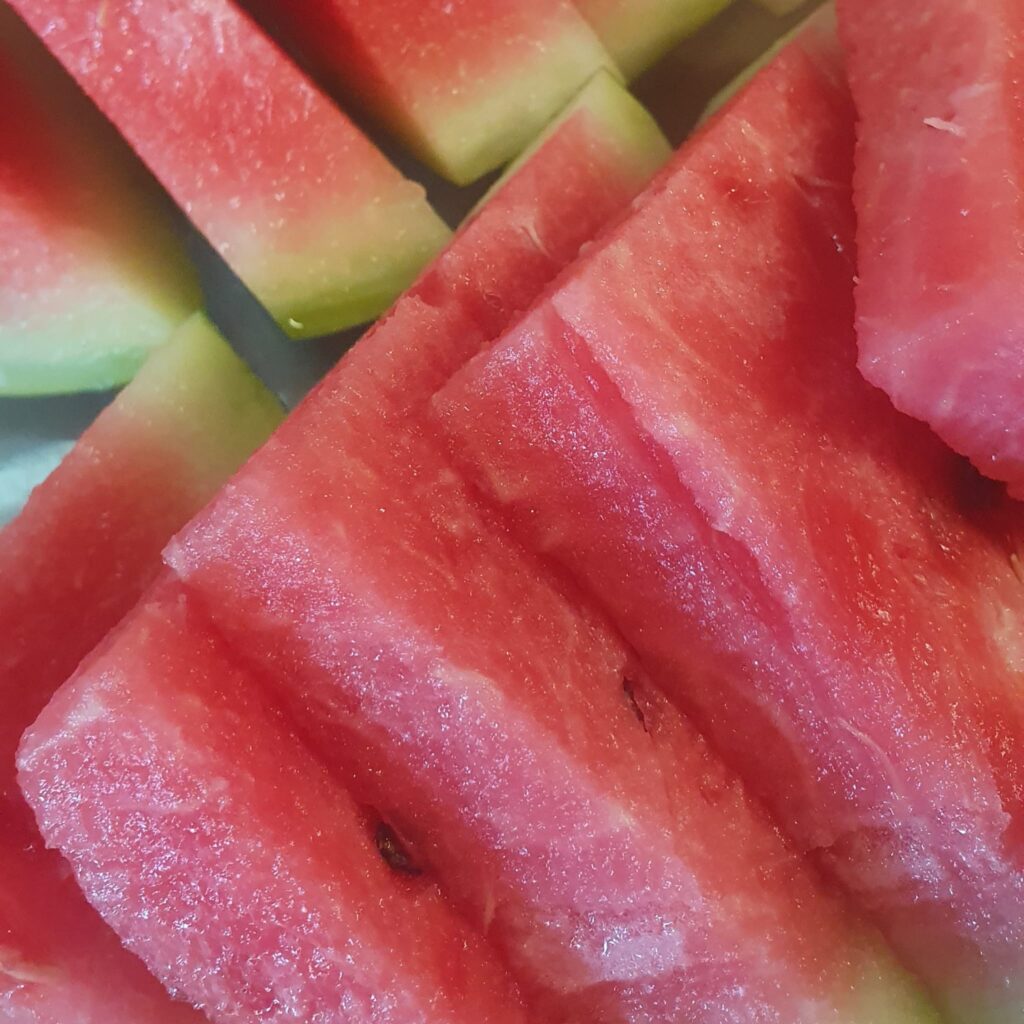 Wassermelone Stücke